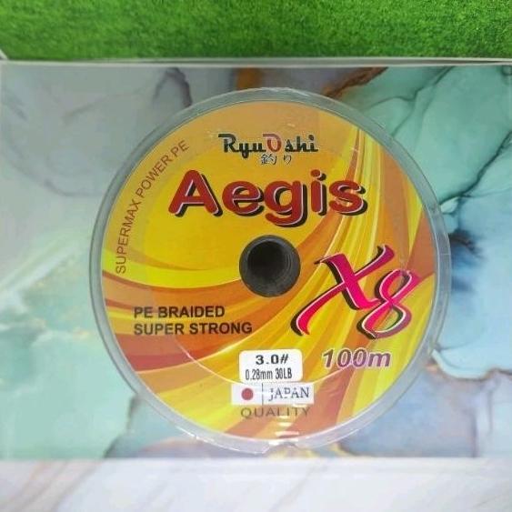 Pe Braid X8 Aegis 100Meter Connecting Multicolor