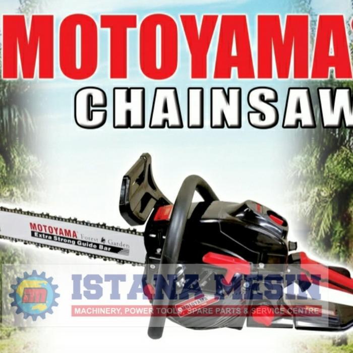 SINSO MESIN POTONG KAYU SENSO 24" MOTOYAMA CS 10000 BAR BAJA