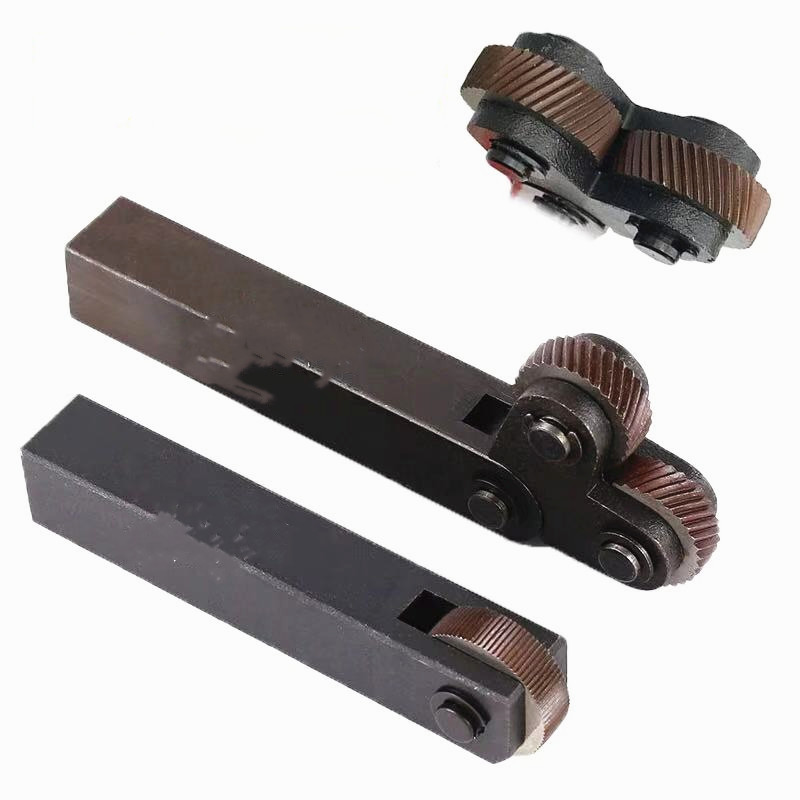 Jual Straight Knurling Cutter Tool Straight Linear Knurling Wheel 0.5 1.5 2.0mm Single Wheel Knife H