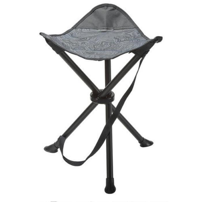Kursi Lipat Grey Tripod Quechua Bangku Lipat Kursi Mancing Terjamin