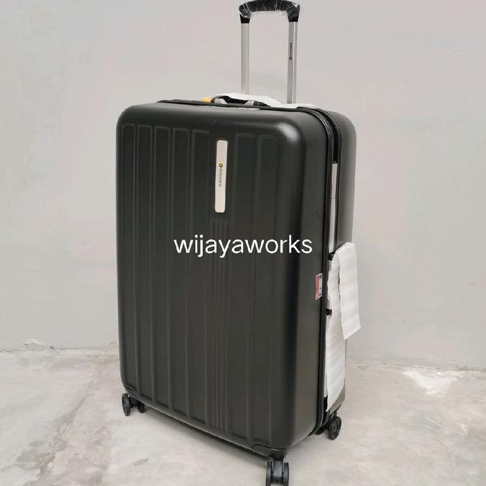 Koper President Garansi 2 tahun Large 28 Inchi Tanpa Resleting - Hitam