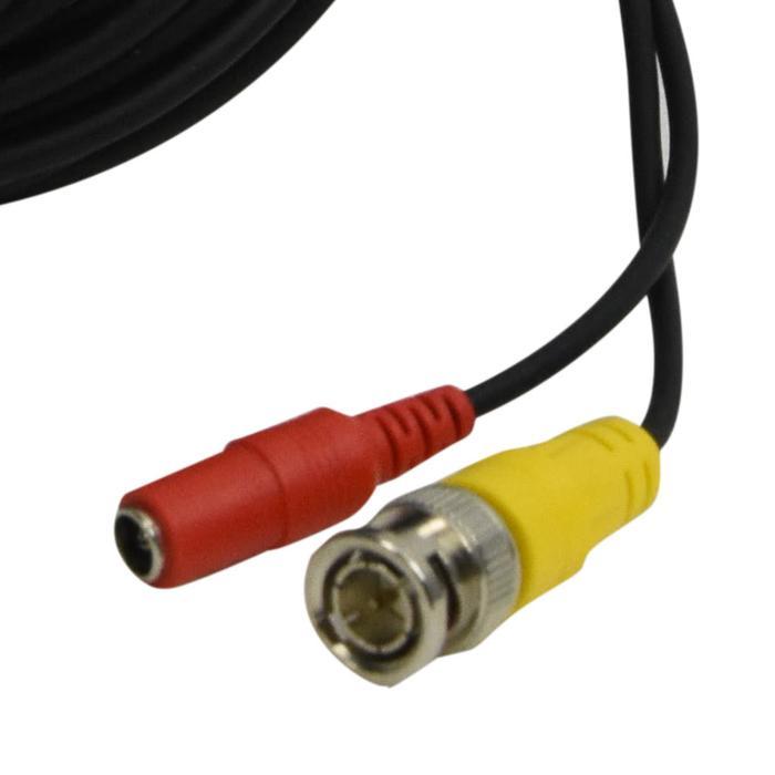 AZKO I-KLIC KABEL BNC & DC MALE TO FEMALE 20 MTR CABLE BNC+DC F/M KABEL KONEKTOR BNC DAN DC