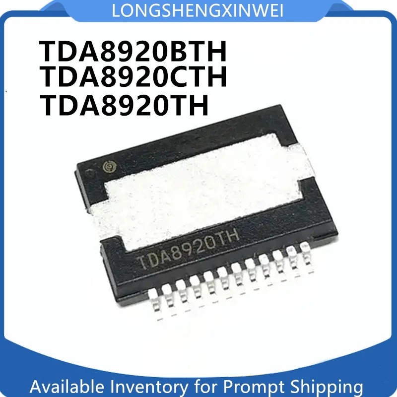 1PCS New TDA8920TH TDA8920CTH TDA8920BTH HSOP-24 Original 2x110W Class D Audio Power Amplifier