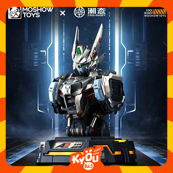 MCT-AP02 Wu Cheng Hou Bust Quick Charger - Titanium Silver Edition Ver. Progenitor Effect