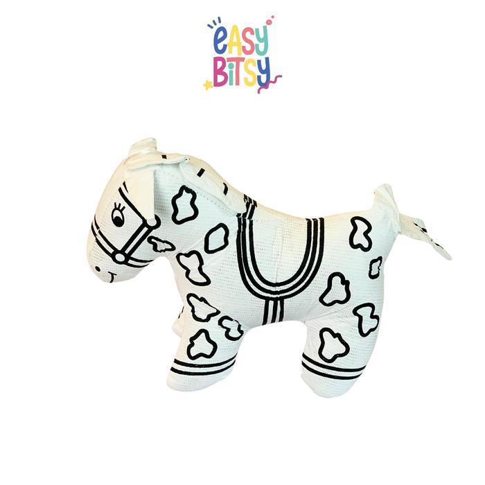Easy Bitsy - Coloring Diy Mewarnai Anak Perempuan Laki-Laki Paud Sd Mainan Edukasi Anak