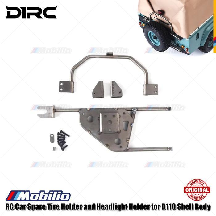 D1Rc Rc Car Spare Tire Holder And Headlight Holder For D110 Shell Body