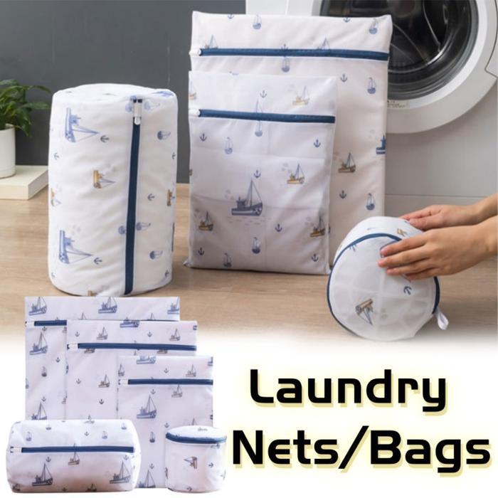 Laundry Net Nylon Kantong Cuci Jaring Baju Kotor Bag Mesin Cuci Baju Celana Dalam Mesin Cuci Baju