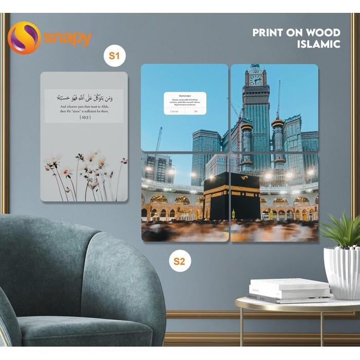 Hiasan Dinding Poster Kabah