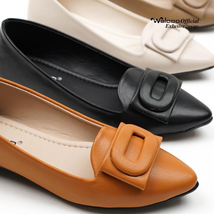 Donatello Store Shoes - Walcoo Cannova Flatshoes Sepatu Balet Wanita Formal Kasual