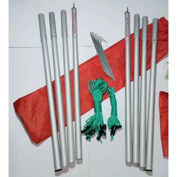 TIANG FLYSHEET ALUMINIUM DOUBLE 210CM