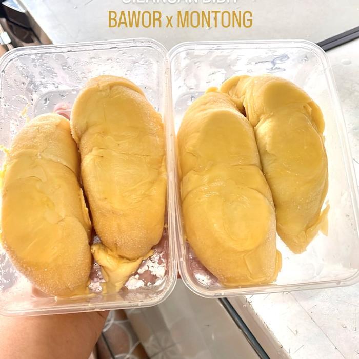 DURIAN BAWOR PREMIUM / DURIAN KING BAWOR KUPAS