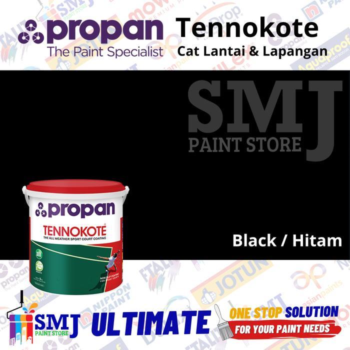 CAT LAPANGAN PROPAN TENNOKOTE BLACK 25KG SET