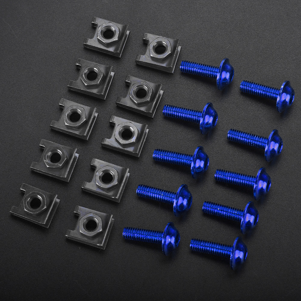 10Pcs Fairing Screws Fastener Clips Body Nut Bolts Kit For Bmw S1000R S1000Rr S1000Xr M1000R M1000Rr