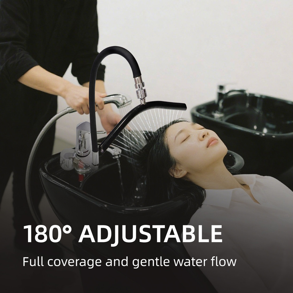 Head Water Spa Frame For Shampoo Bowl Bed, Beauty Salon Multi-Angle Head Spa Waterfall Equipment For