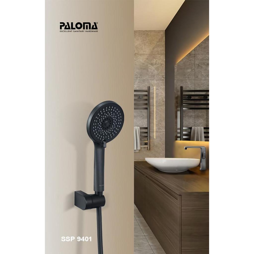 Paloma Ssp 9401 Shower Set Hand Handshower Selang Slang Holder Black