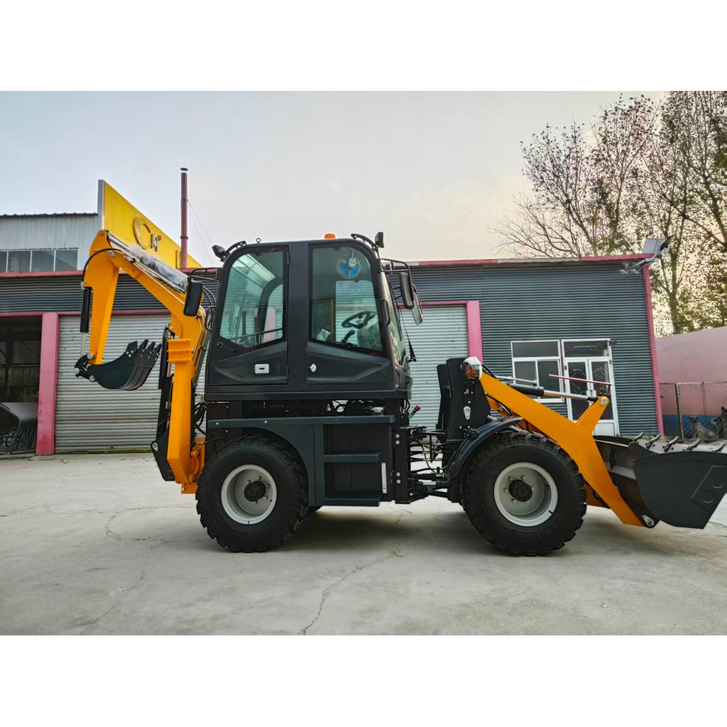 Mini Excavator and Mini Loader Free shipping Backhoe Loader Front Loader Diesel Mini Loader Digger