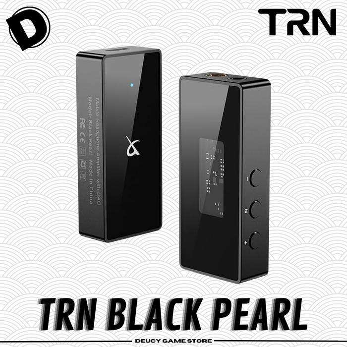 TRN Black Pearl Dual CS43131 Portable USB DAC Amplifier Earphone Adapter