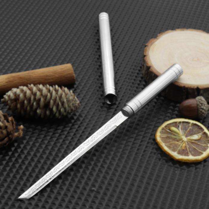 Pisau Dapur Motif Tongkat Baja Tahan Karat Super Tajam Stainless Portable Fruit Knife Chenware Mini