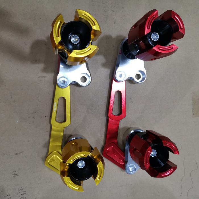 Slider Knalpot Nmax Merah Full Cnc