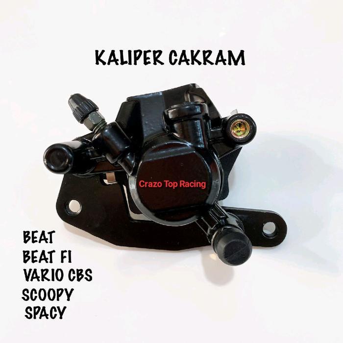 Stok Baru Kaliper Cakram Kepala Babi Beat/Beat Fi/Beat Street/Beat Deluxe/Vario 110 CBS/Vario 125