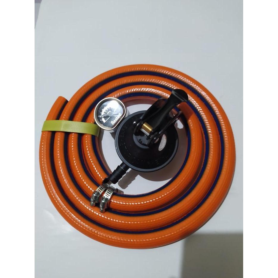 "New" Regulator Modena STARCAM SC-T12RM Selang Gas LPG Modena 1000 PSI