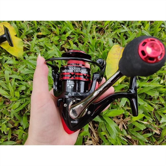 Coralov reel pancing besi fishing reel 30kg NX2000-7000 Reel Pancing Laut Tarikan reel Pancing Metal