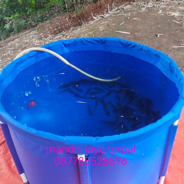 KOLAM VAT KARANTINA KOI DIAMETER 1,5 METER TINGGI 80CM