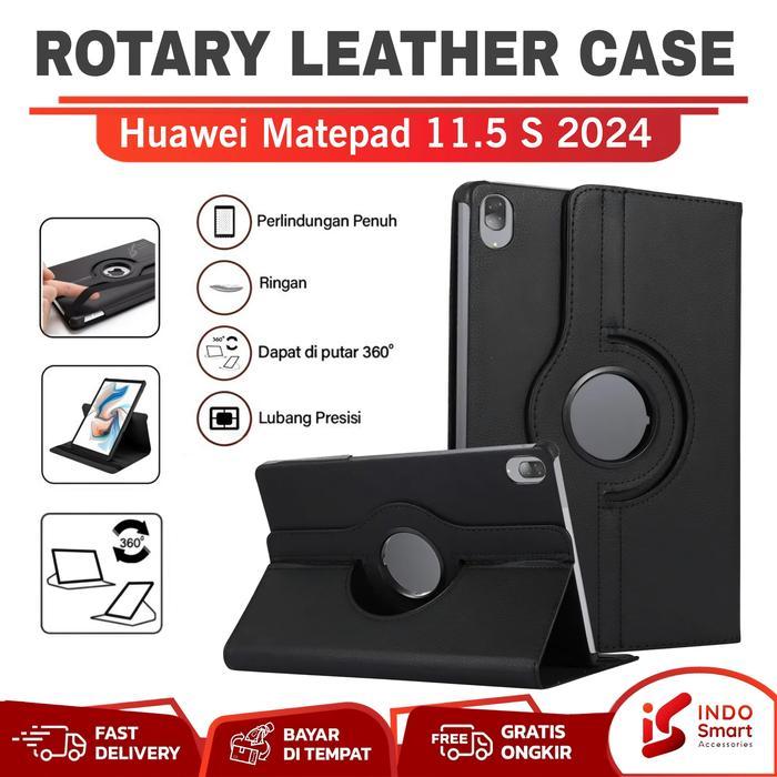 Huawei Matepad 11.5 S / Case Matepad 11.5S / Hauwei Matepad 11.5 S 2024 Flip Cover Casing Rotary