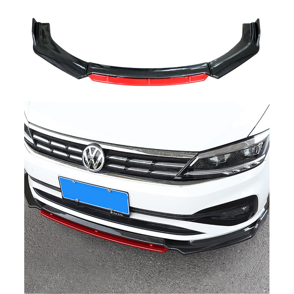 Car Front Bumper Lip Splitter Universal Spoiler Diffuser Lip Kit For 8MW E46 E60 E36 E39 F10 F30