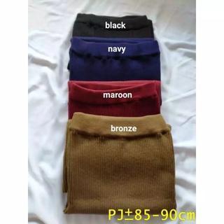 Rok Span Rajut Panjang Rok Premium Rajut Span Rok - Rok Wanita Rajut Tebal