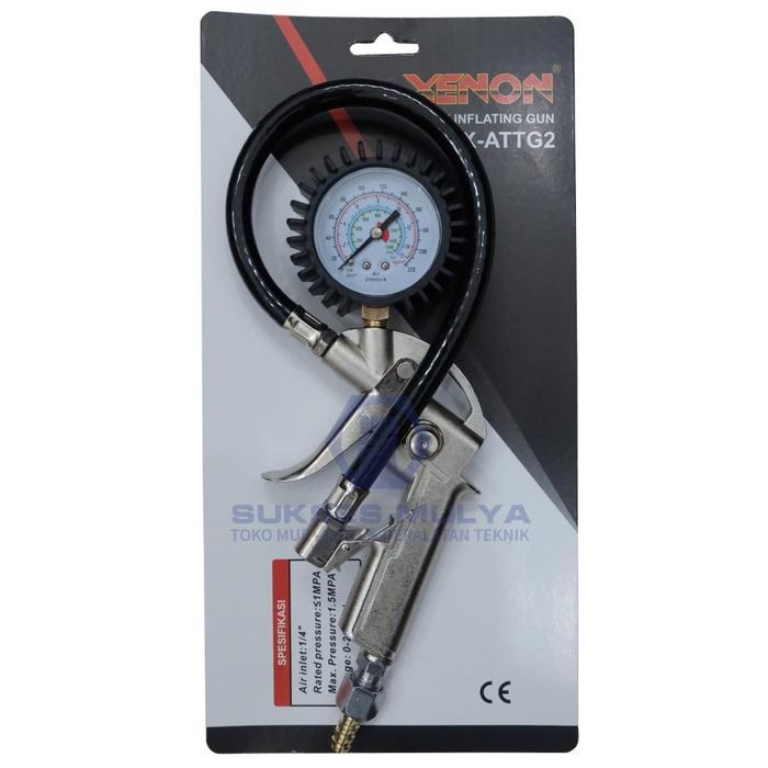Tire Inflator Air Pressure Gun Ukuran Angin