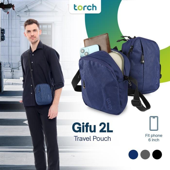 Aerostreet - Torch Gifu Mini Pouch Sling Bag - Tas Selempang Bahu Pria Wanita Stylish