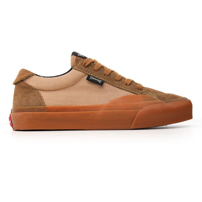 Aerostreet - Sepatu Sneakers Unisex Pria Wanita Sk8 Strike Brown Gum Casual Shoes Snekers