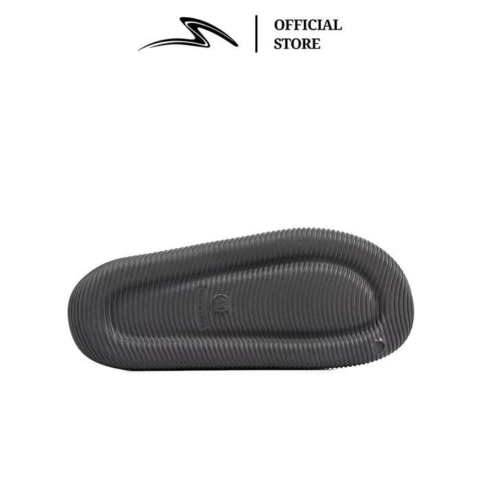 Aerostreet - Exora Slides Sandals Black Granite Gray Spe1000121