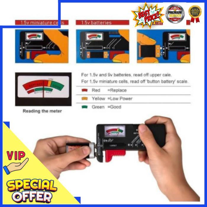 Alat Cek Baterai Battery Tester Baterai Capacity Alat Tes Baterai Tester Cek Kapasitas Baterai