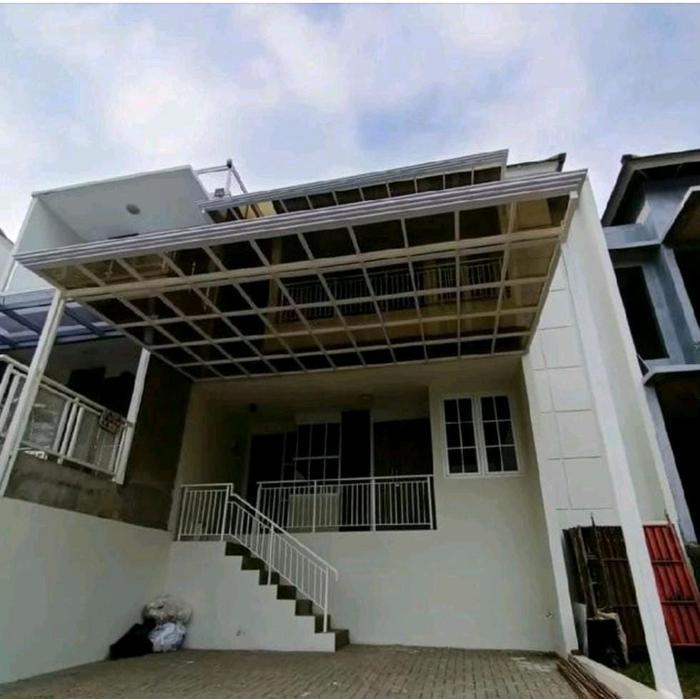 kanopi hollow galvanis atap solar,flat