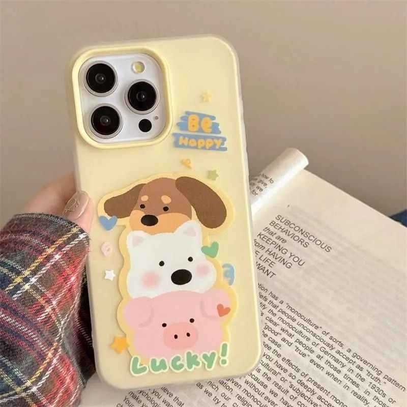 Hewan Anjing [Case Heysay] Case Hp Iphone 17 Pro Max 16 Plus Ip 15 14 13 12 11 Gd2H13 Unik Lucu Cesi