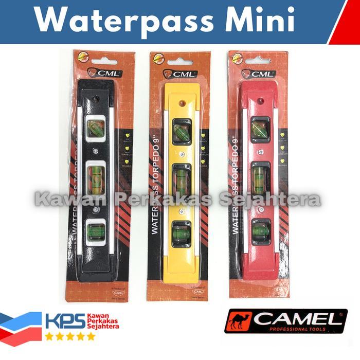 Promo CAMEL Waterpass Magnet Torpedo 9" Inci Inch (22.5 cm) Waterpas Mini