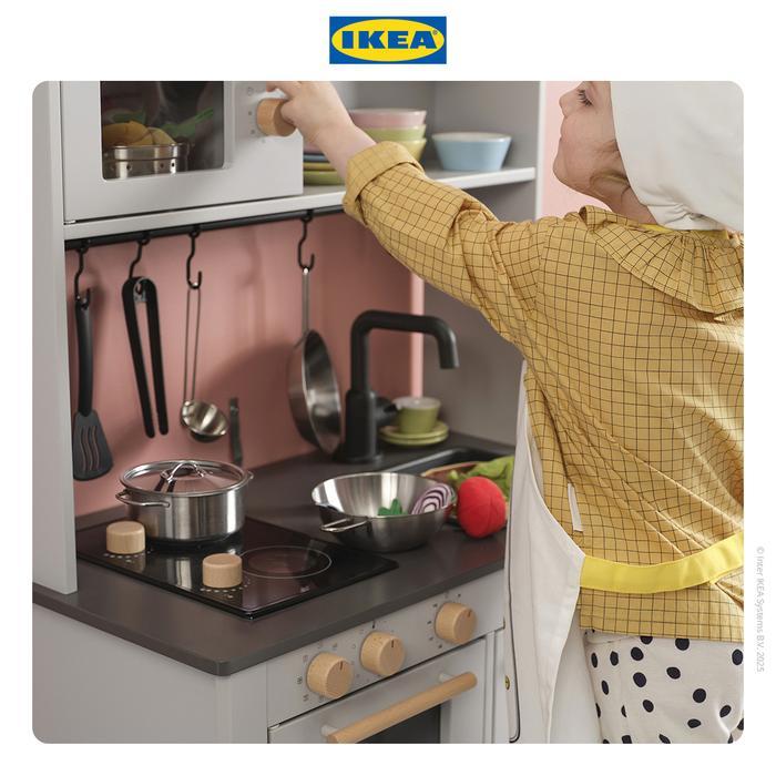 IKEA SILLTRUT MAINAN DAPUR UNTUK ANAK 68X40X100CM KAYU