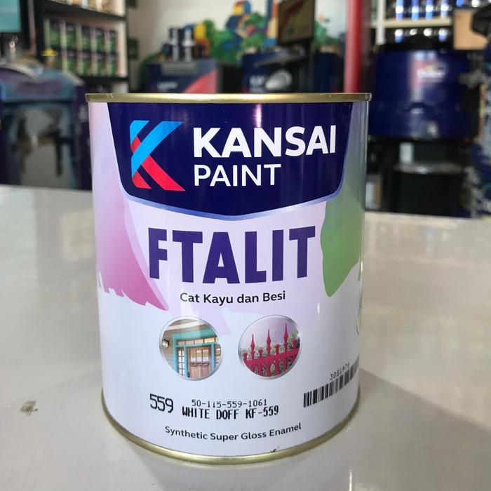 Cat Minyak Ftalit 559 White Doff 1 Liter Co