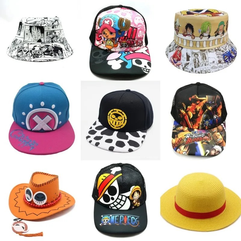 Boy Girl Cap D Ace Hats Cosplay Cowboy Cap For Men Women Children Pirates Cap Hats Toys For Kids