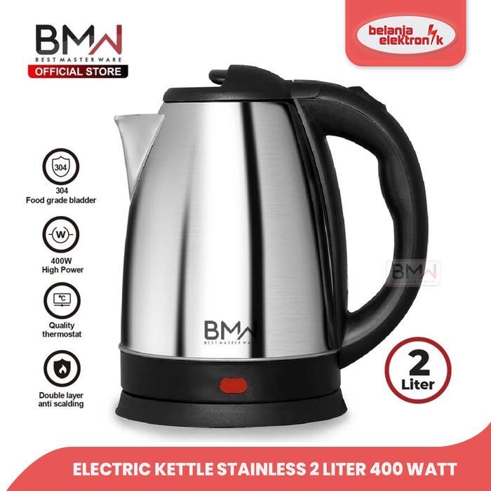 Philips - Teko Listrik Kettle Electric Kapasitas 2L Teko Listrik Stainless Steel Pemanas Air