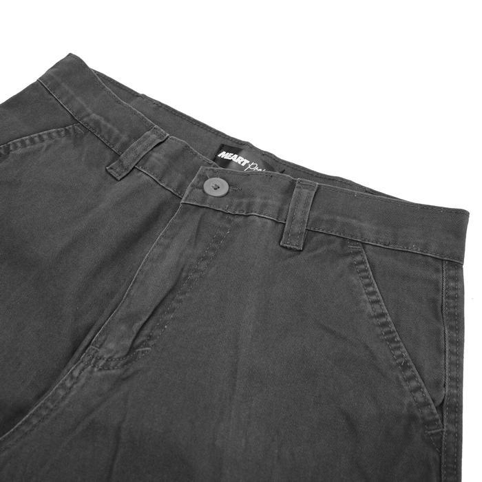 MEART - Cargo Long Pants "Grey Monkey" Celana Cargo Panjang Canvas Pria Keren Nyaman Unisex Casual