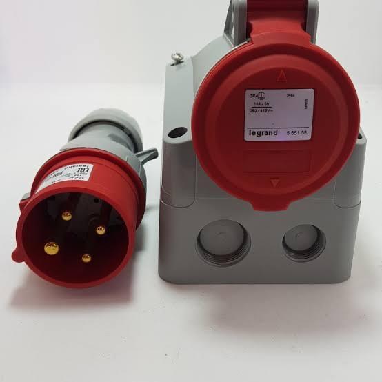 Surface Mounting 16A 3Phase 4 Kaki Legrand