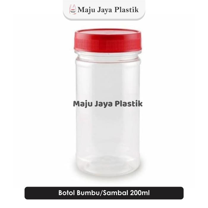 BOTOL PLASTIK SAMBAL/SELAI/BUMBU 200ML