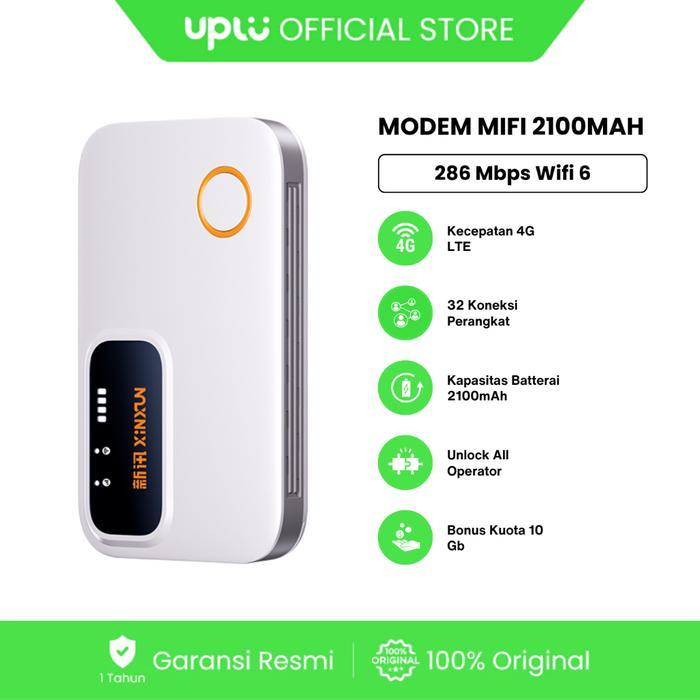 Terbaik Best Quality 100% Original [Free Kuota 10Gb] Uplu Pocket Mifi Modem Unlock All Operator Wifi