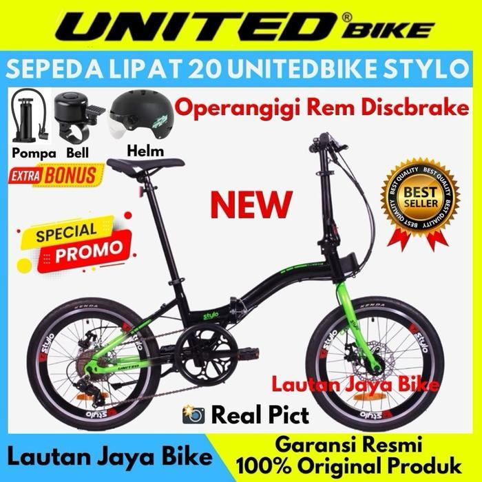 Sepeda Lipat 20 Inch United Stylo