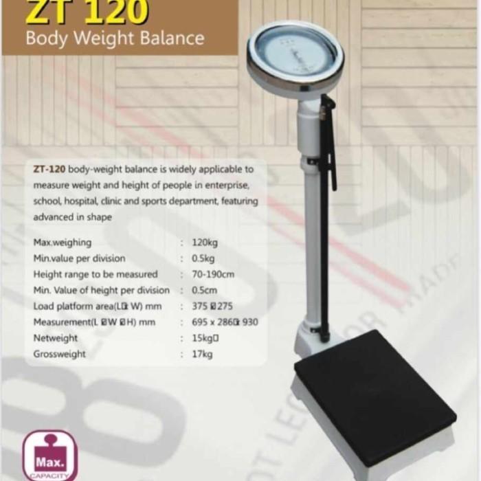 GEA ZT120 ZT 120 TIMBANGAN MANUAL UKUR BERAT BADAN DAN TINGGI BADAN