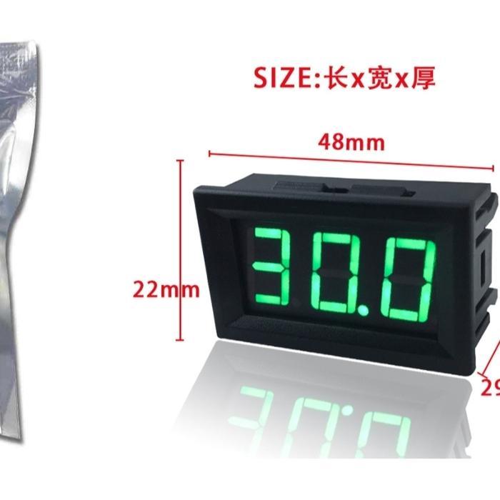 * DC Digital Voltmeter 0-100V 0.56 inch DC Volt Meter