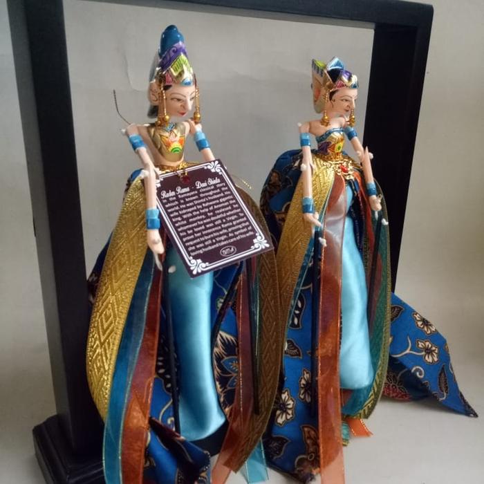 ASLI san Meja Wayang Golek Sunda Rama dan Shinta READY STOCK